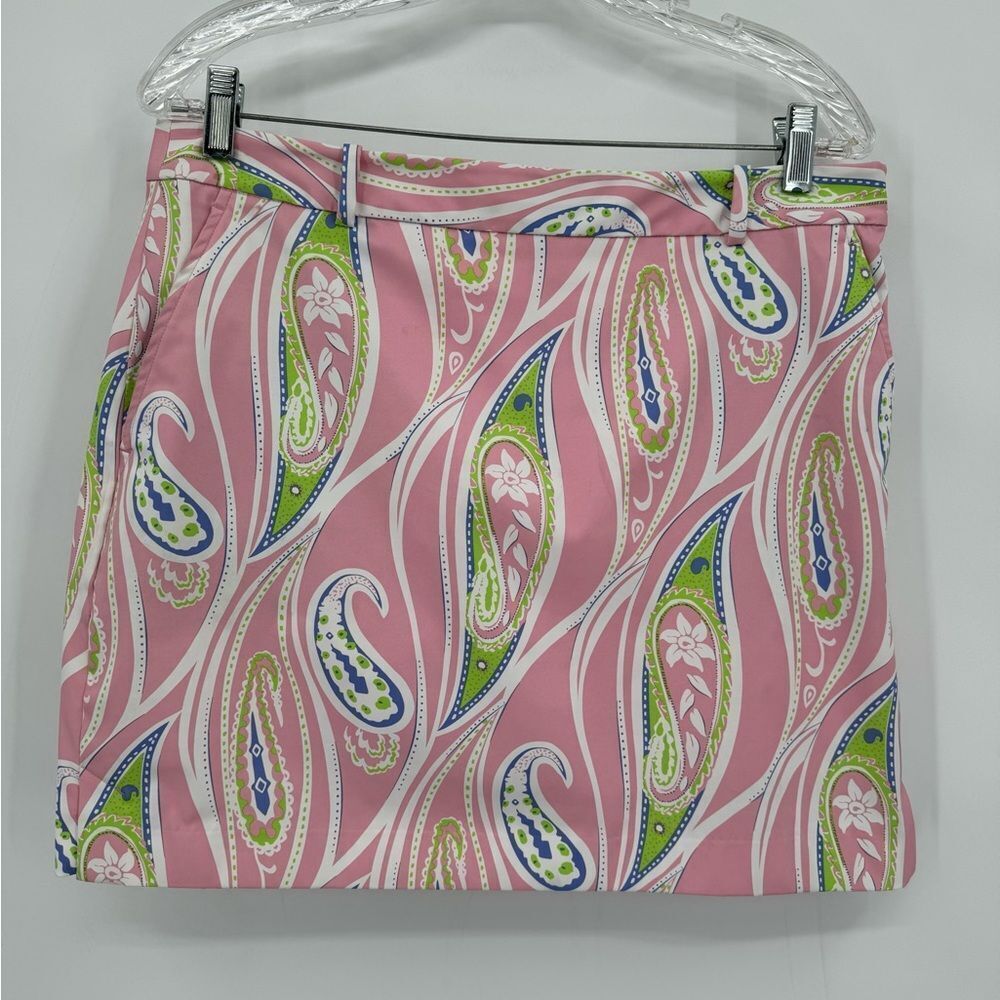 Polo Golf Ralph Lauren size 8 Skort Pink‎ Paisley